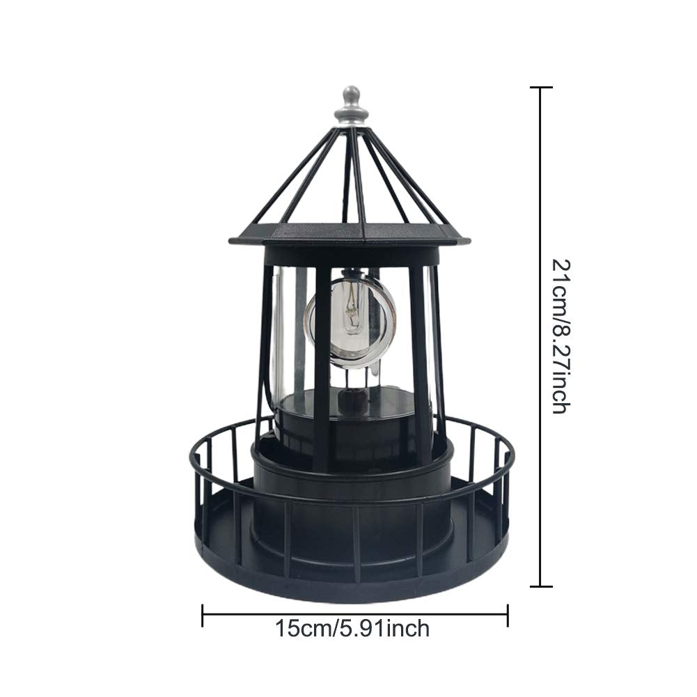 Solar Powered Rotating Garden Light X781