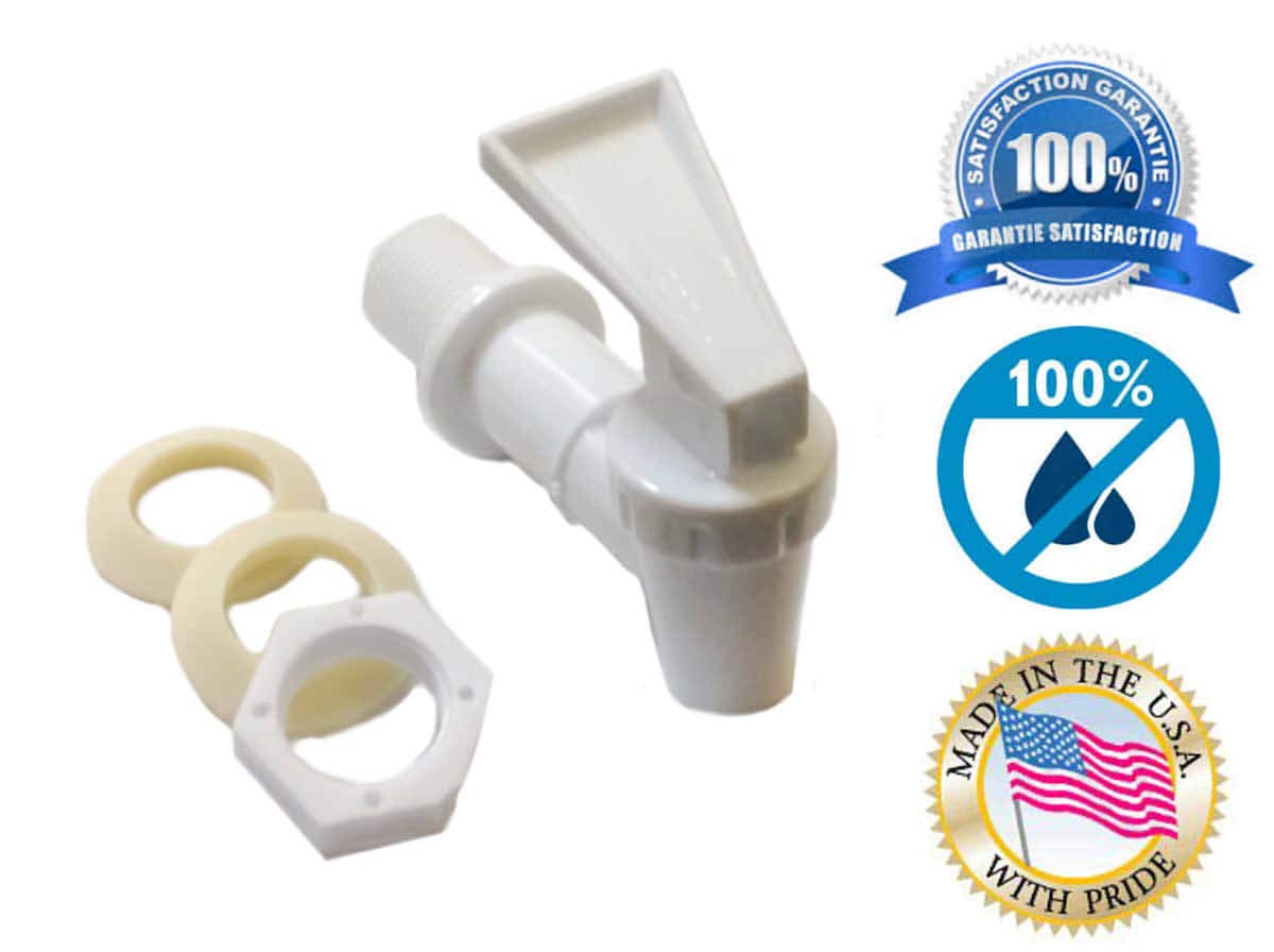 BPA Free Replacement Water Cooler Faucet Ceramic Water Crock Reusable Tap Spout Beverage Dispenser Valve X61955