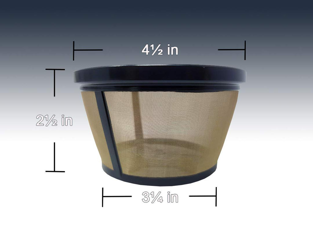 Reusable 8-12 Cup Basket Coffee Filter (2 Pack) P7282