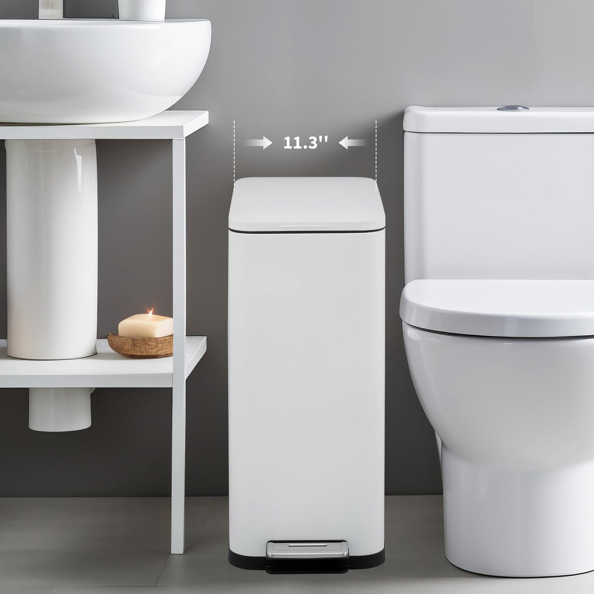 13.2 gal Step Kitchen Trash Can R2025