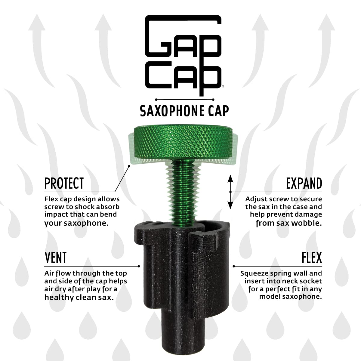 Alto Sax End Cap N43649