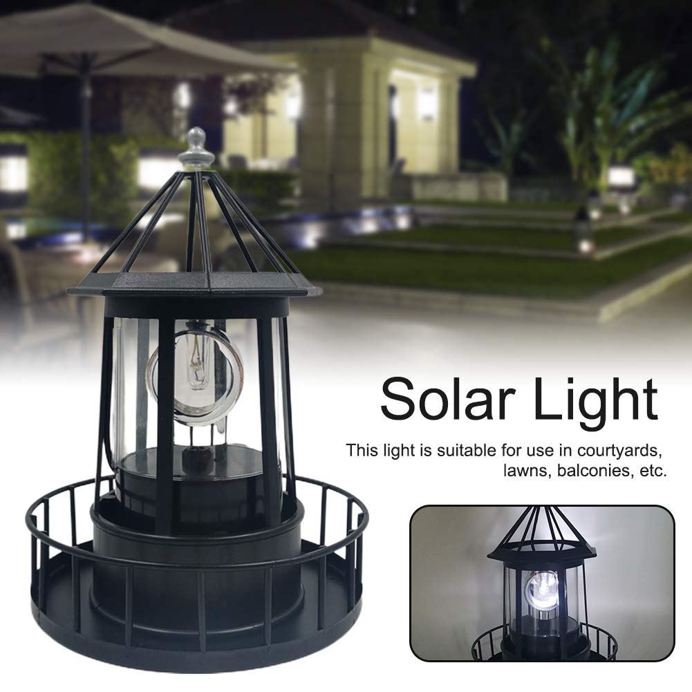 Solar Powered Rotating Garden Light X781