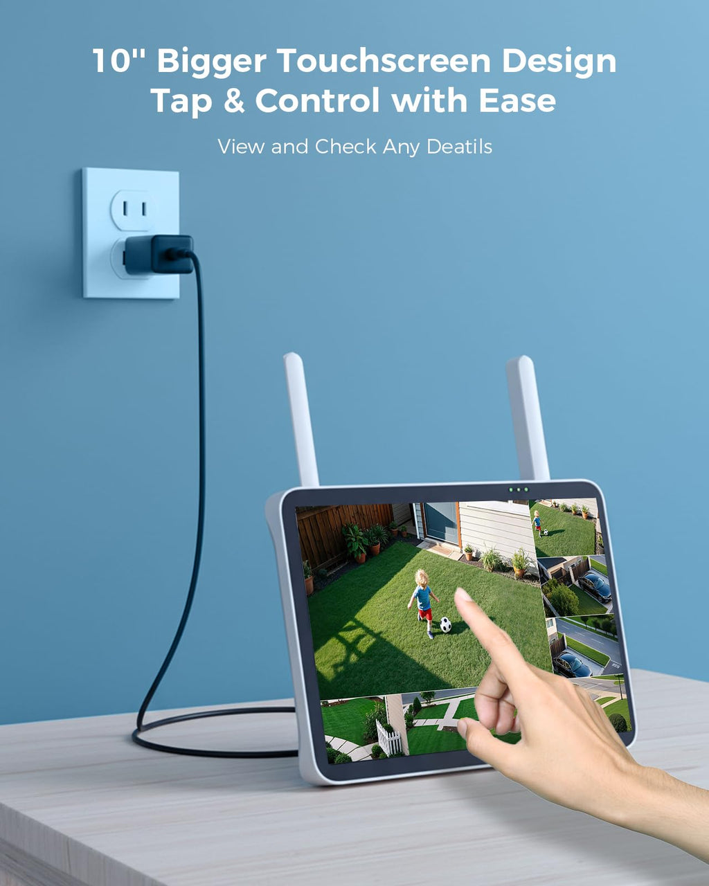 4MP Solar Wireless Outdoor Security Camera C8093