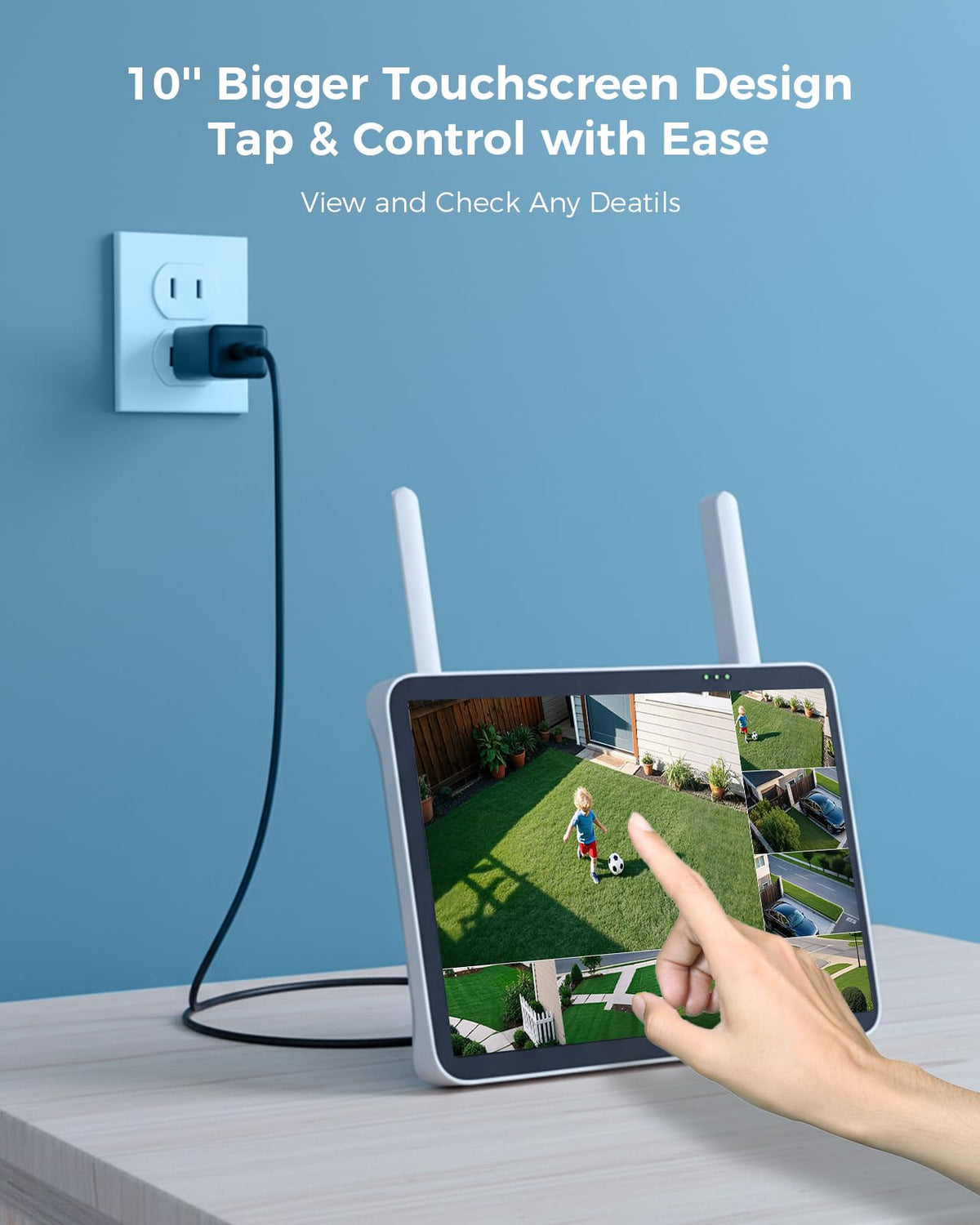 4MP Solar Wireless Outdoor Security Camera C8093