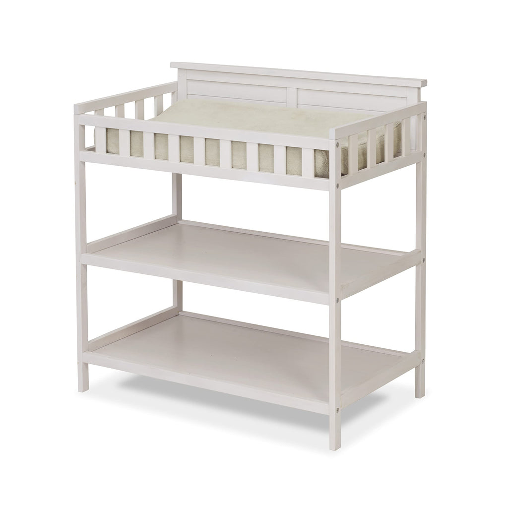 White Changing Table and Changing Pad N928201