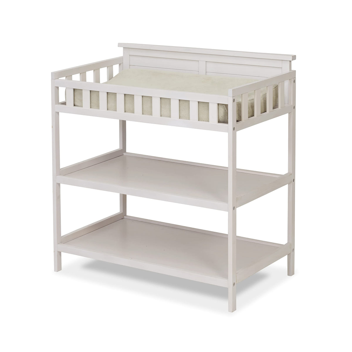 White Changing Table and Changing Pad N928201