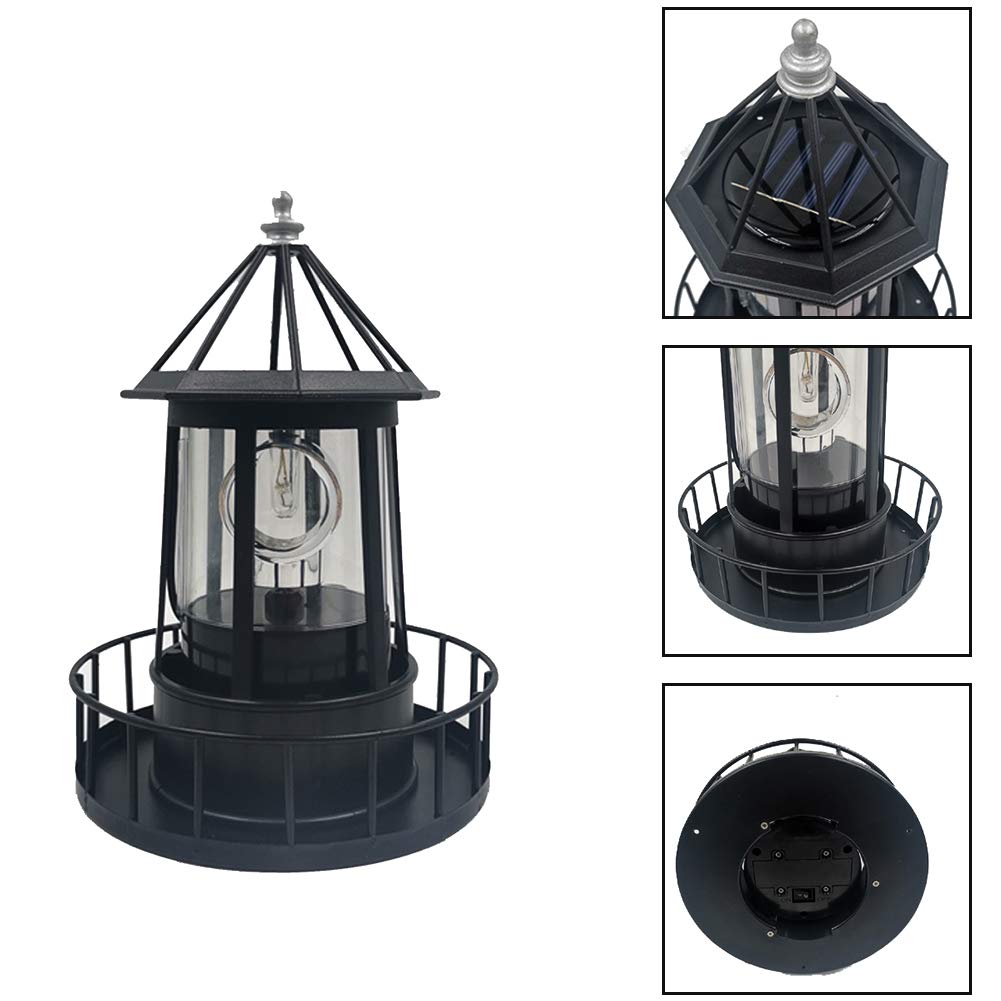Solar Powered Rotating Garden Light X781