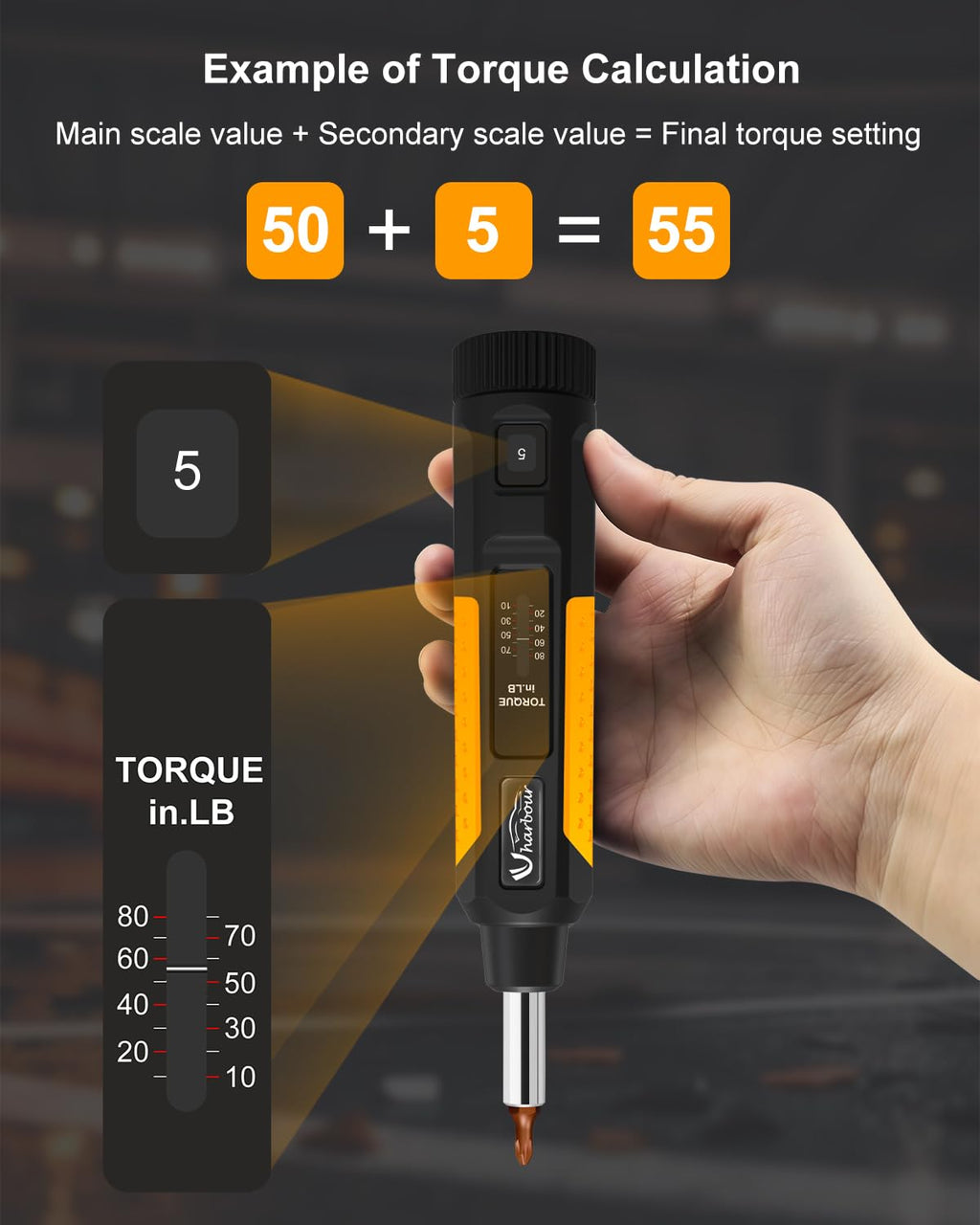 10-80 in.lb Torque Screwdriver Set R23243