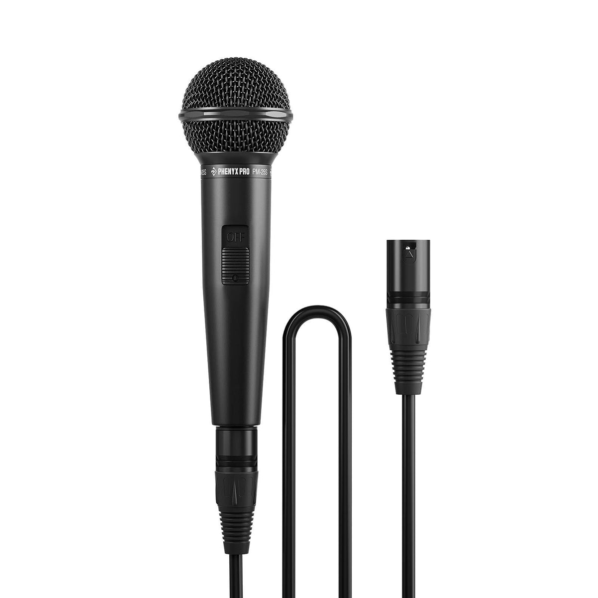 Cardioid Dynamic Wired XLR Microphone with On/Off Switch Y23097