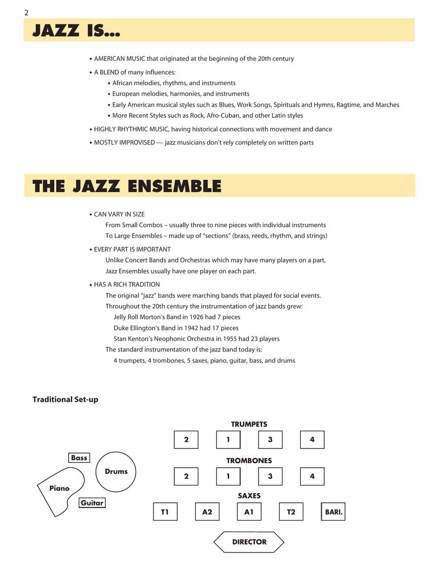 Alto Saxophone Jazz Ensemble Method Y85808