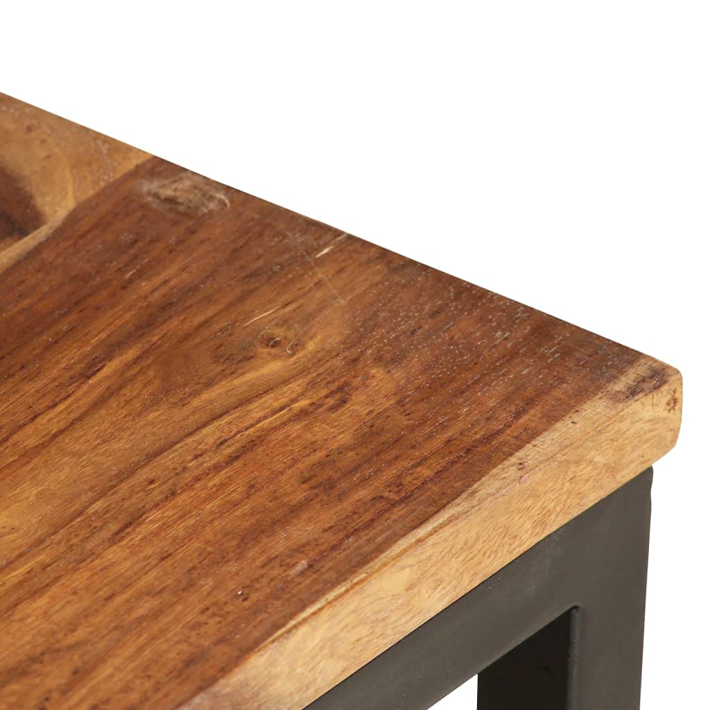 Solid Sheesham Wood Nesting Coffee Table Set E873156