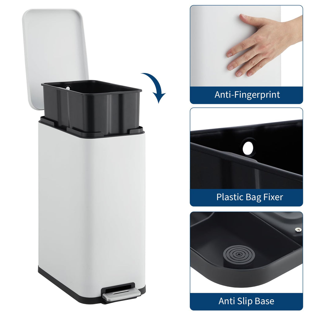 13.2 gal Step Kitchen Trash Can R2025