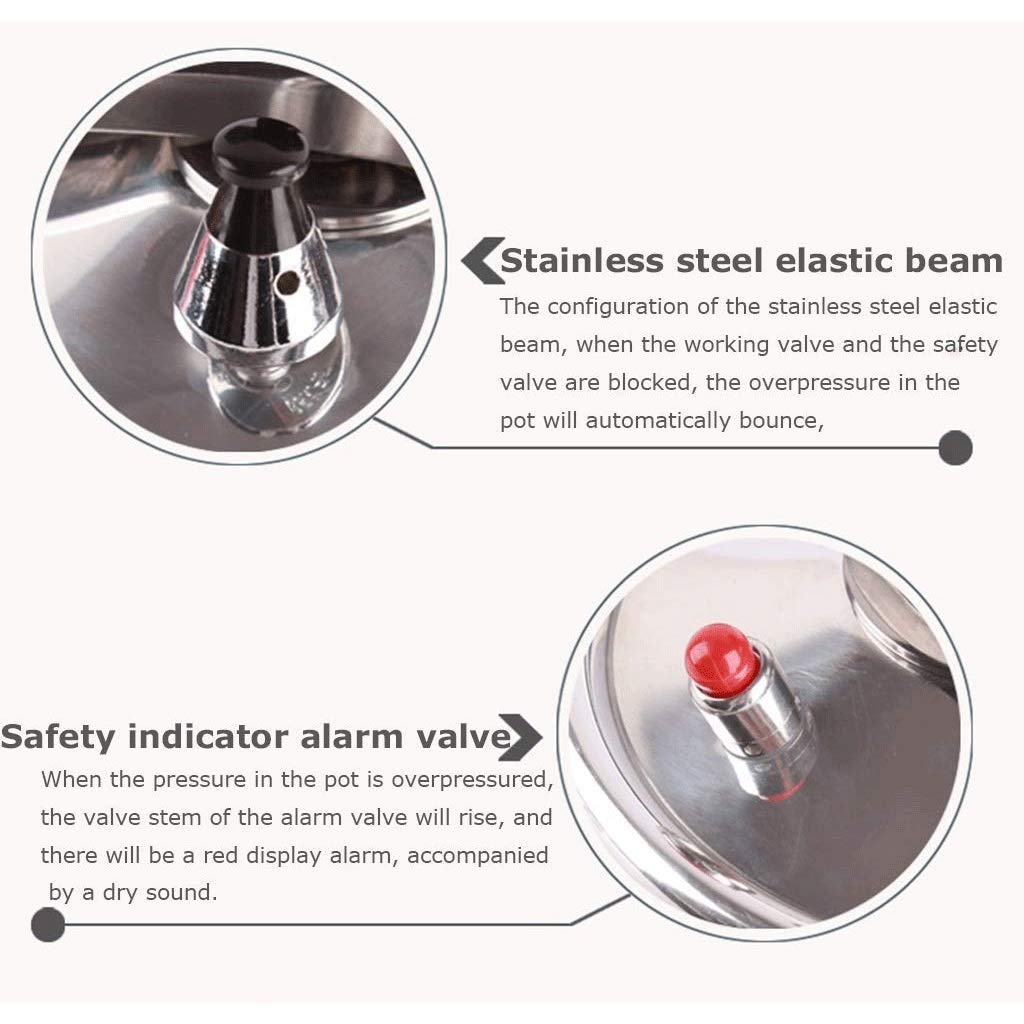 Aluminum Non-stick Pressure Cooker 2L G743