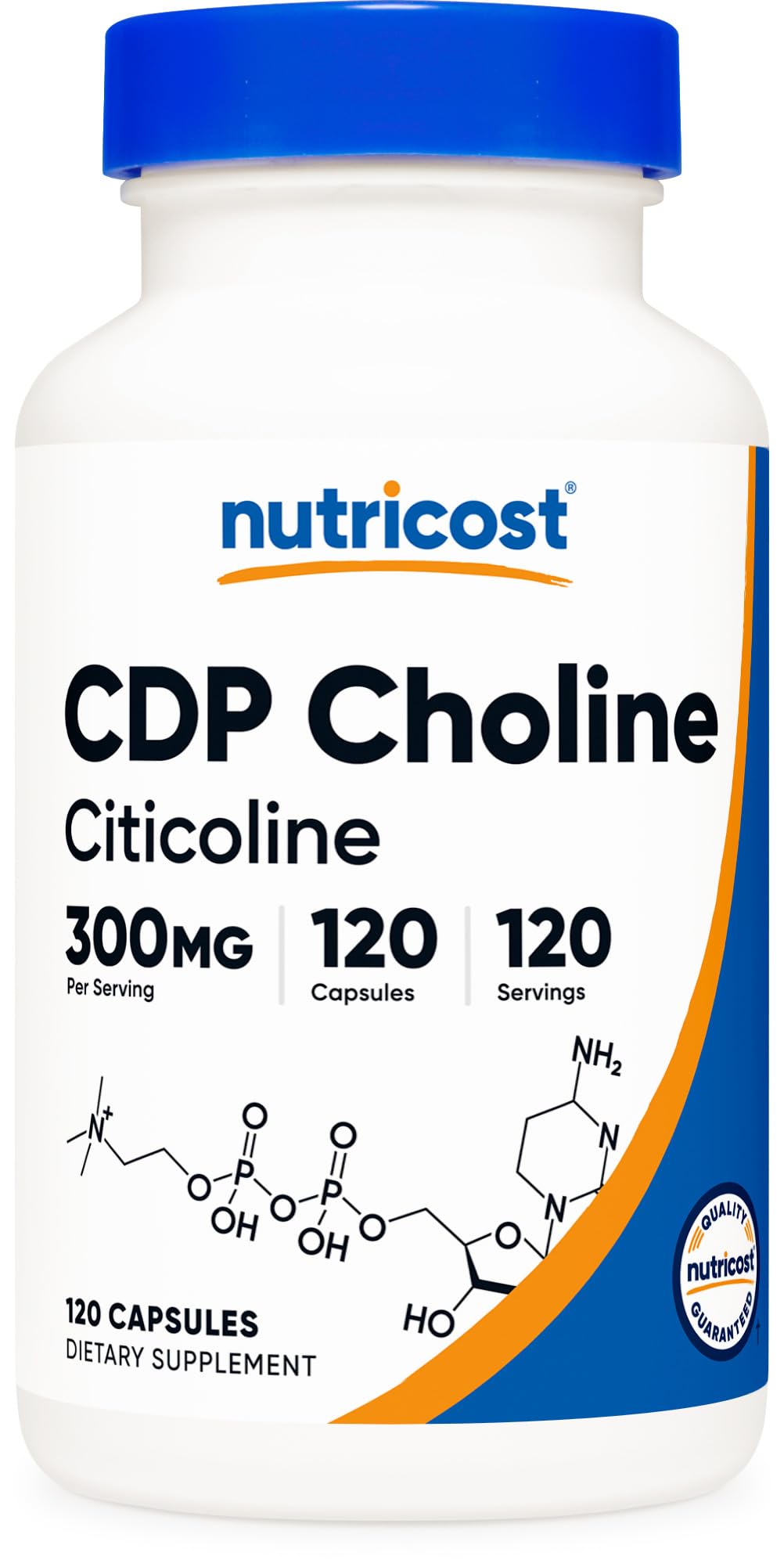 CDP Choline 300mg 120 Vegetarian Capsules Z54710