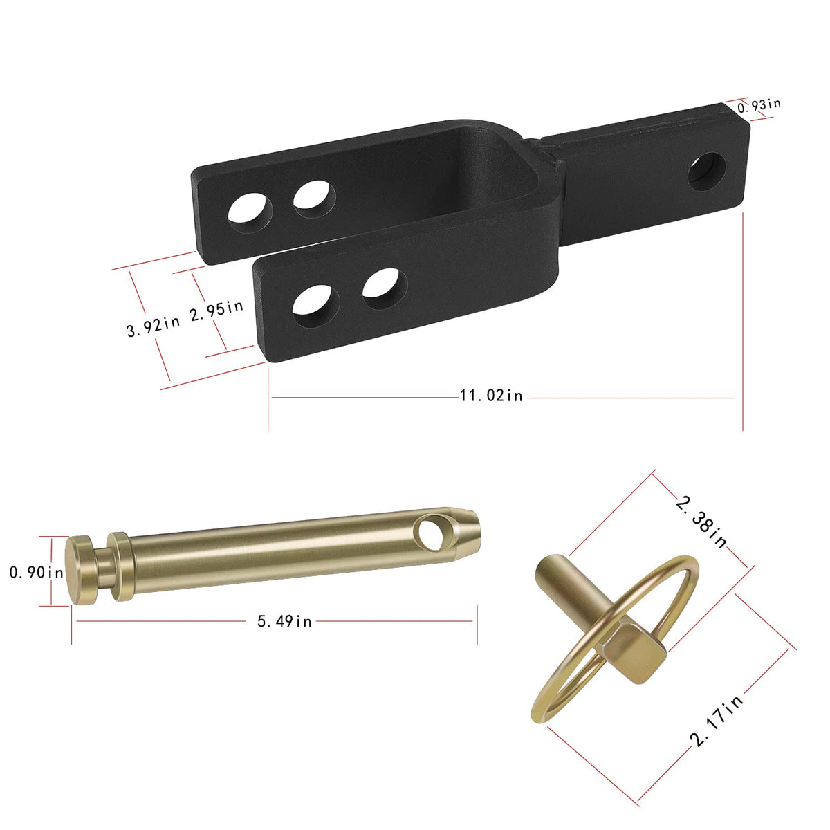 Quick Hitch Adapter for Category 1 3-Point C2246