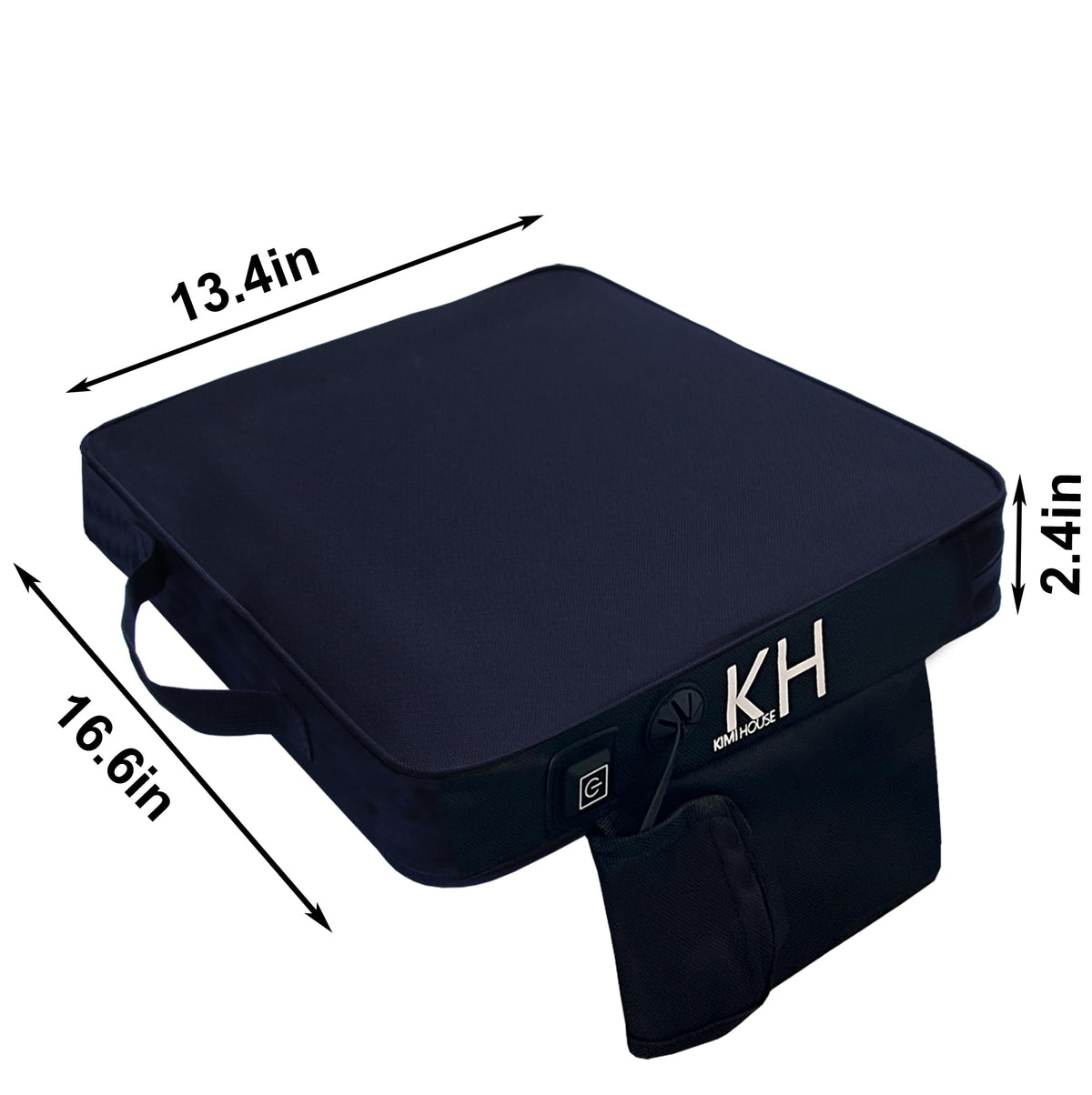 Black Thick Stadium Seat Cushion V692