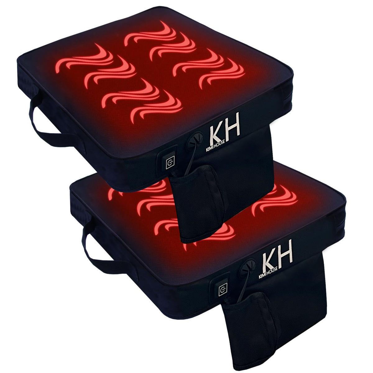 Black Thick Stadium Seat Cushion V692