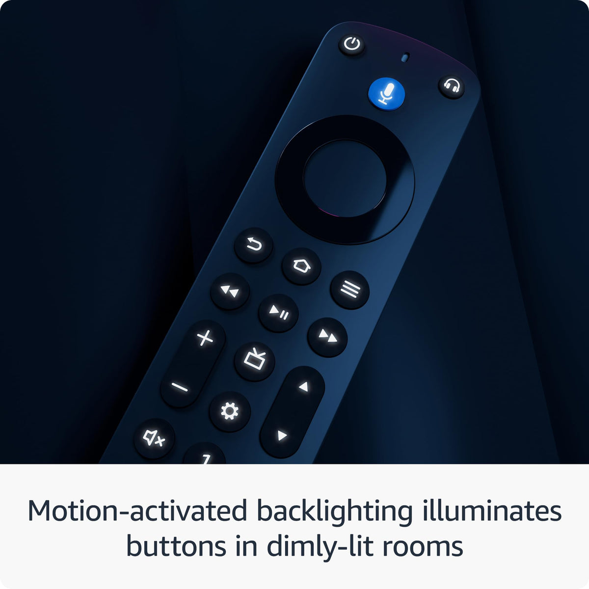 Alexa Voice Remote Pro with Remote Finder and Backlit Buttons U9809