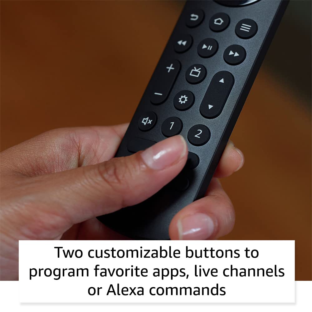 Alexa Voice Remote Pro with Remote Finder and Backlit Buttons U9809