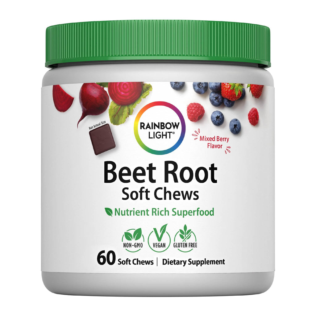 Beet Root Soft Chews Supplement 500 mg 60 Count H9083