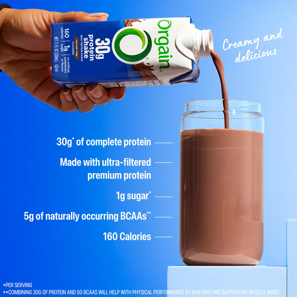 Chocolate High Protein Dairy Shake 11 oz 12pk F46118