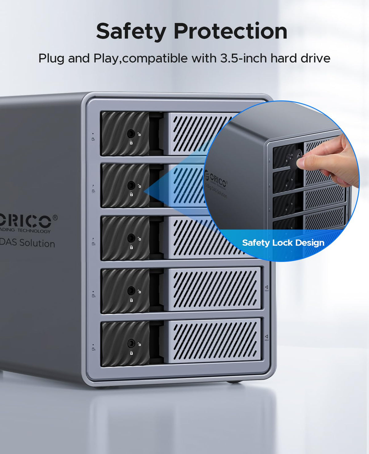 5 Bay HDD Enclosures Q95957