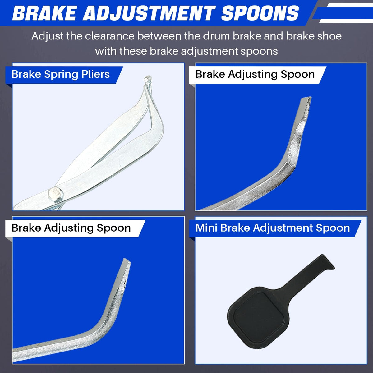 8 Pc Drum Brake Tool Kit P547251
