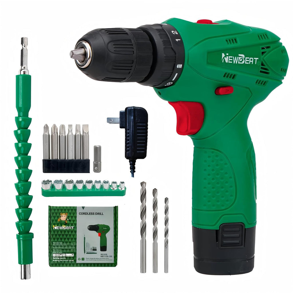 Cordless Drill Set 12V with Battery and Charger B96407