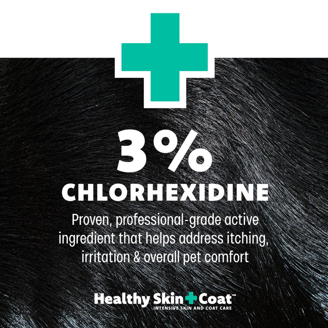 Medicated Chlorhexidine Dog Shampoo 3%, 1 Gallon D8783