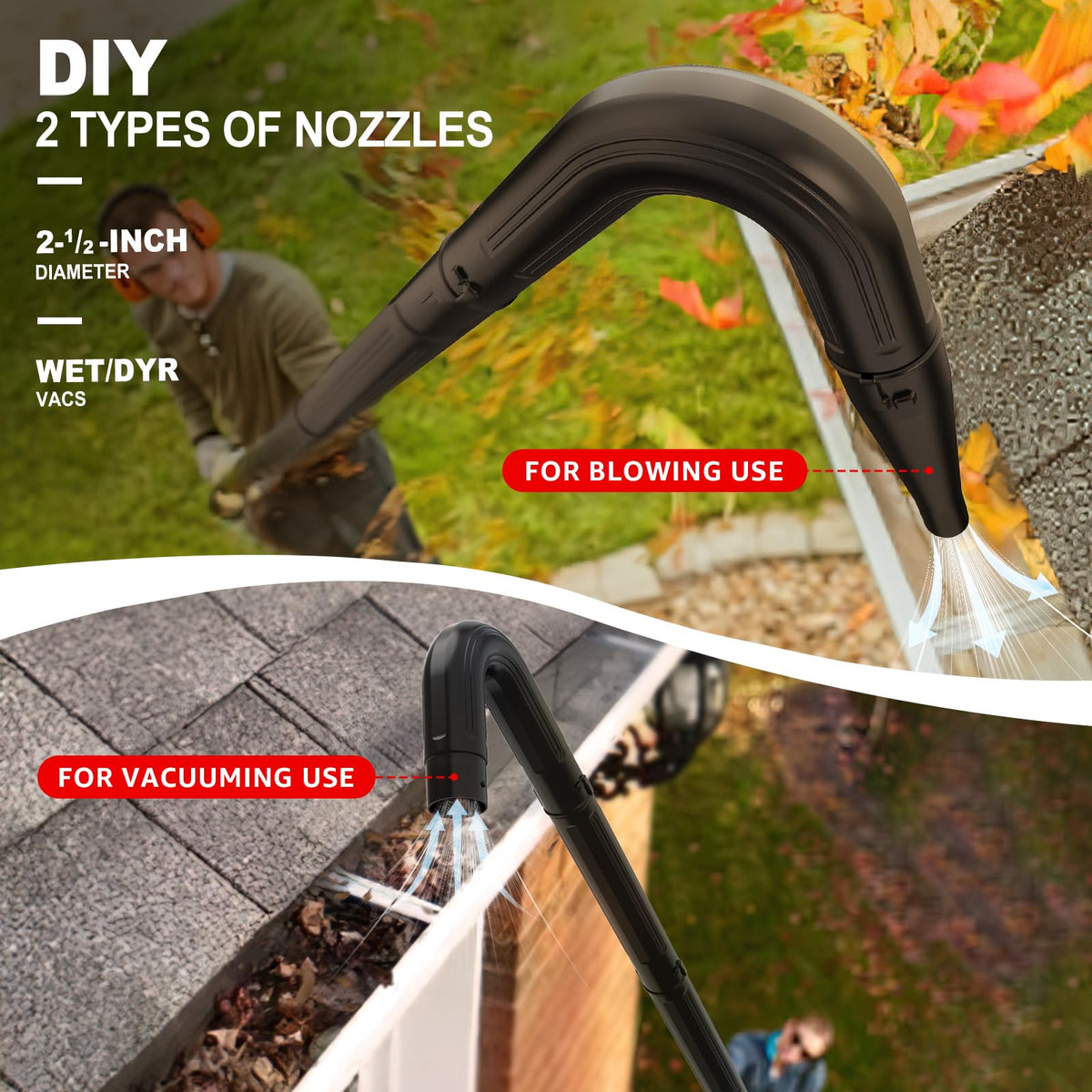 2-1/2 in. Gutter Cleaning Attachment Kit O748