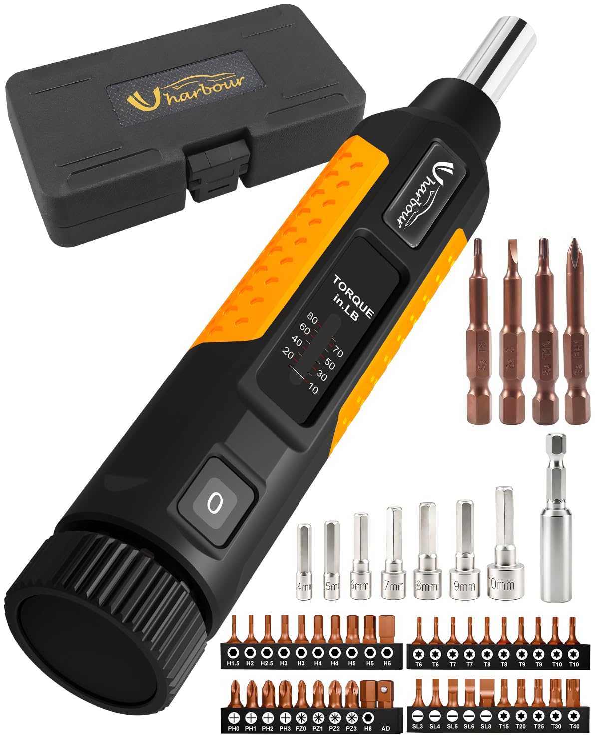 10-80 in.lb Torque Screwdriver Set R23243