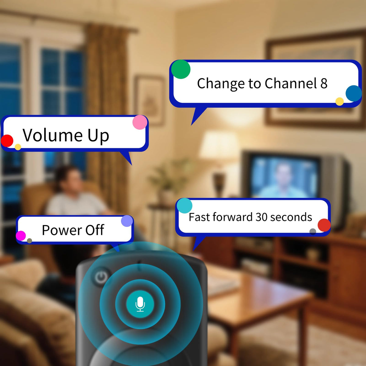 Replacement Voice Remote D893