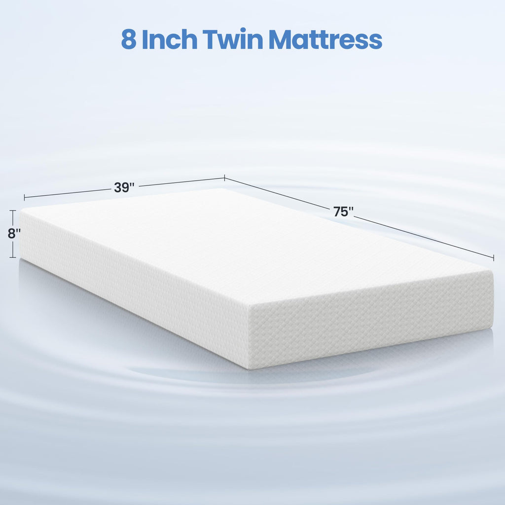 8 Inch Gel Memory Foam Mattress R1531
