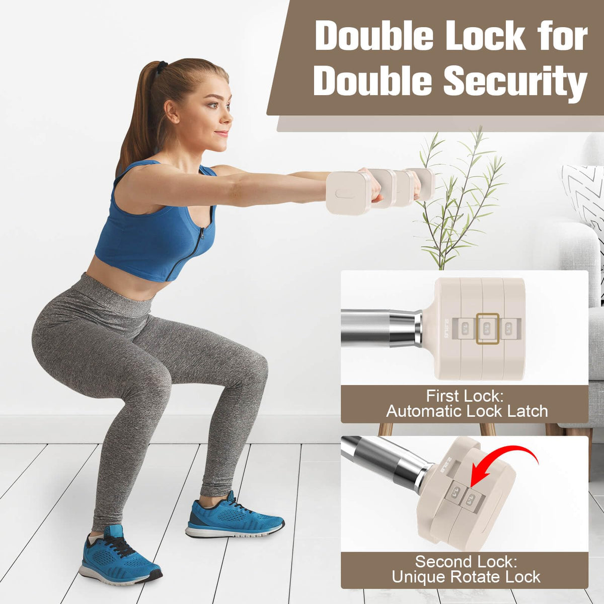 Adjustable Dumbbell Set B203