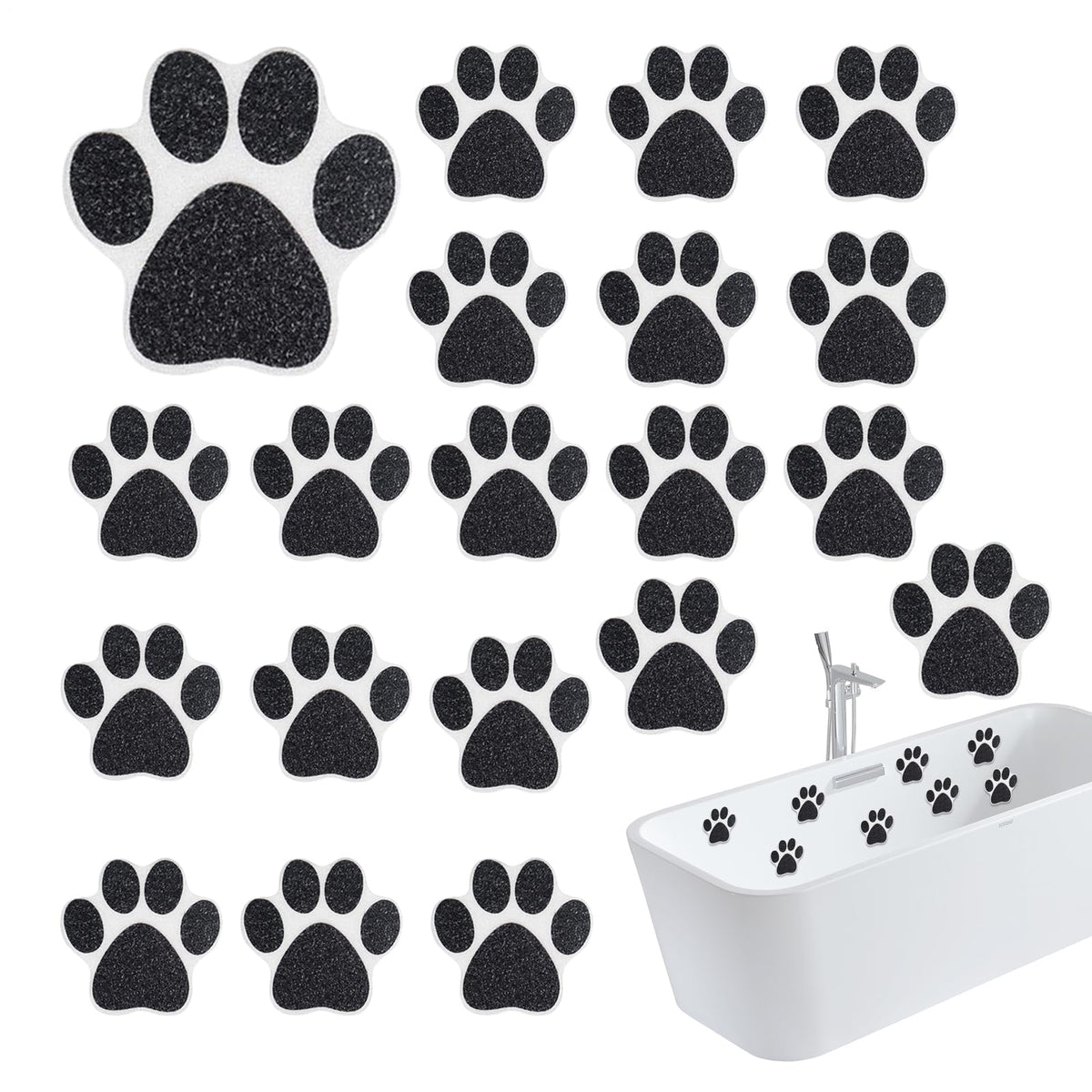 Non Slip Bathtub Stickers 20 Piece A23322