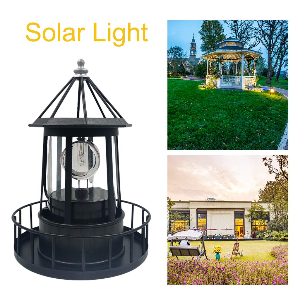 Solar Powered Rotating Garden Light X781