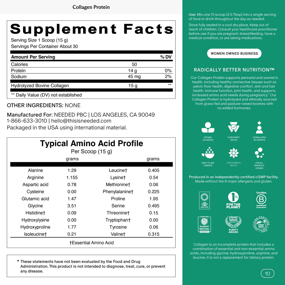 Hydrolyzed Collagen Protein Powder R8625