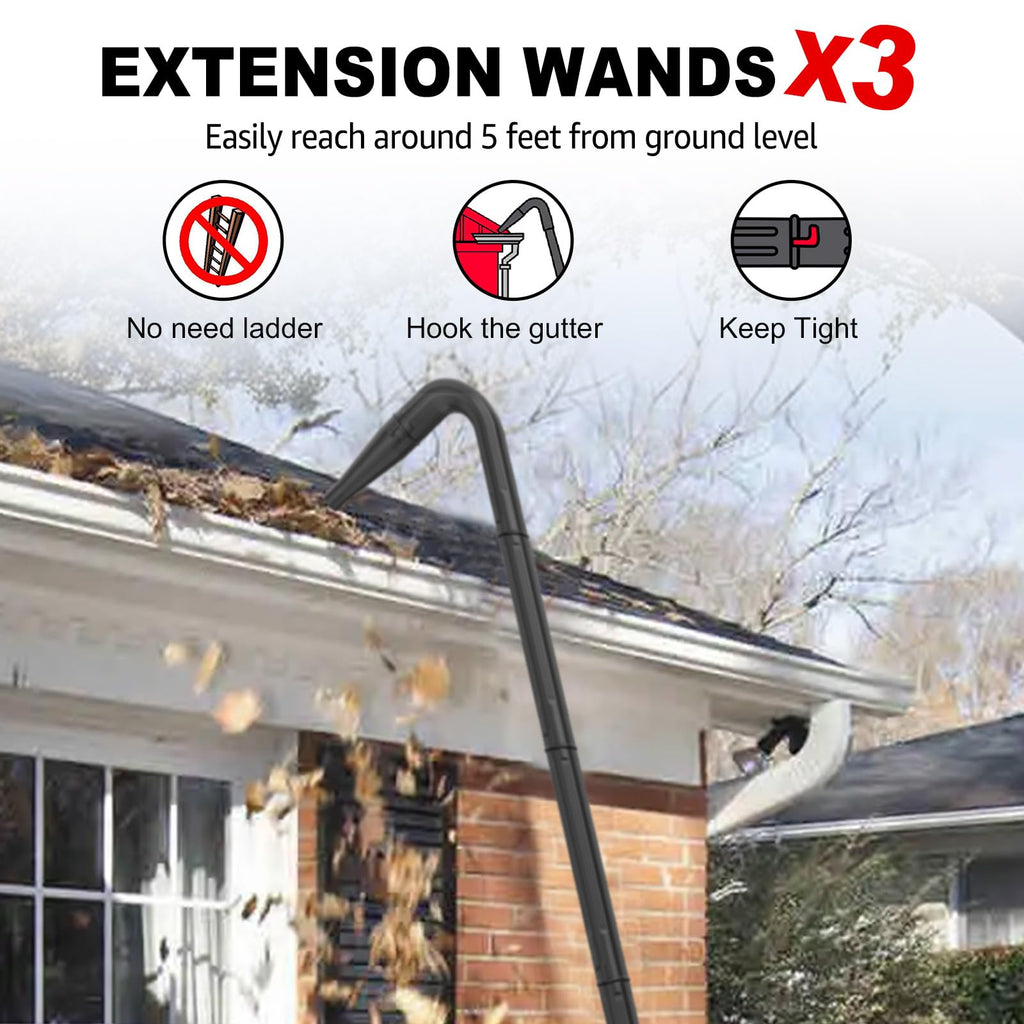 2-1/2 in. Gutter Cleaning Attachment Kit O748