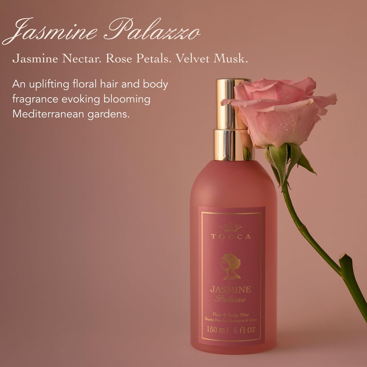 Jasmine Hair & Body Fragrance Mist I735