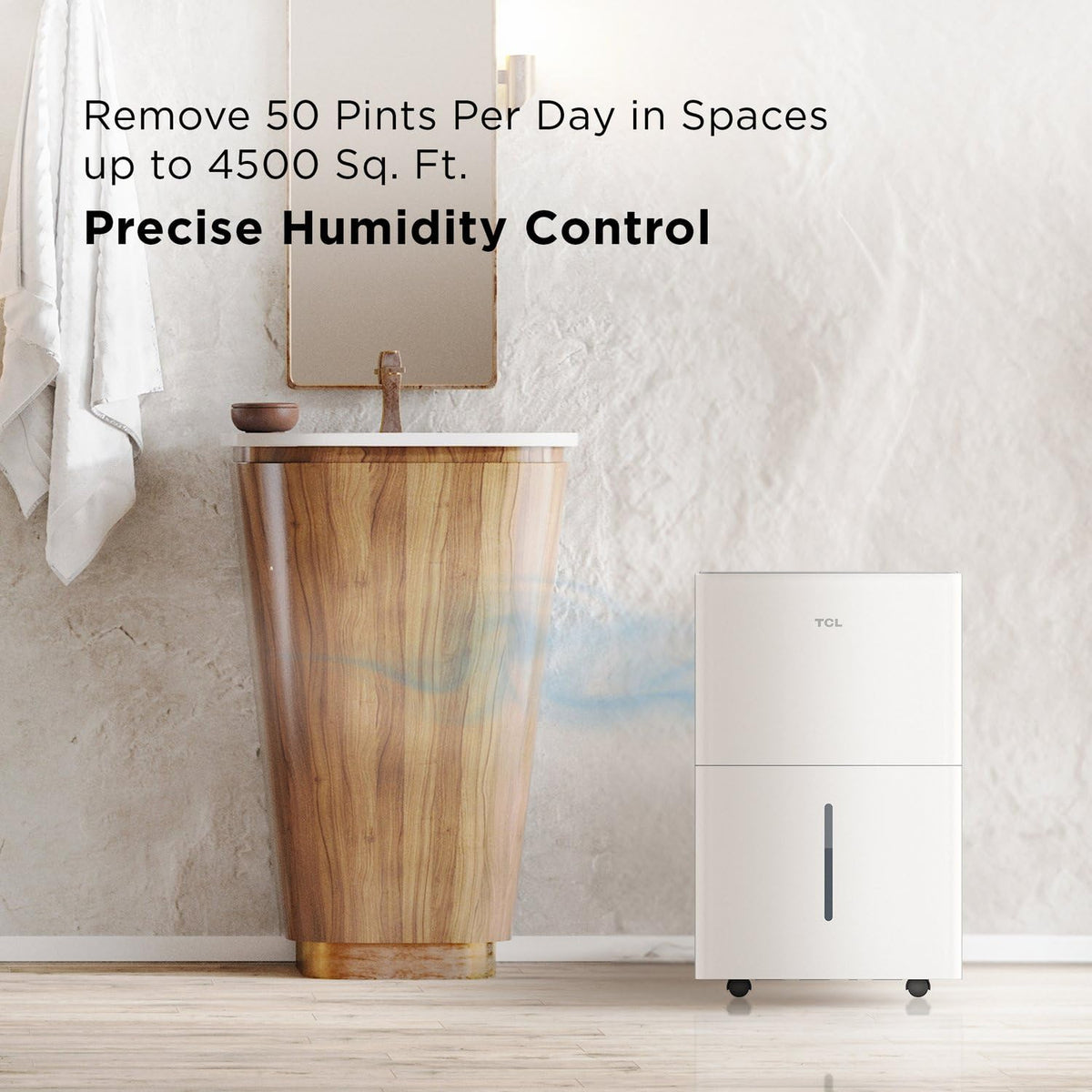 50-Pint Smart Dehumidifier with Wi-Fi U711