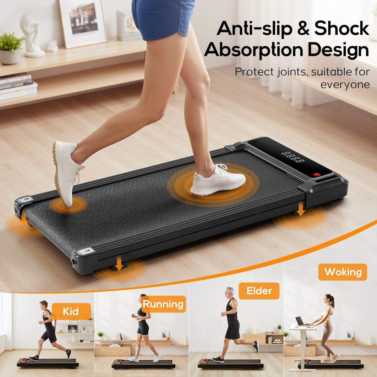 Portable Compact Electric Walking Treadmill G718910