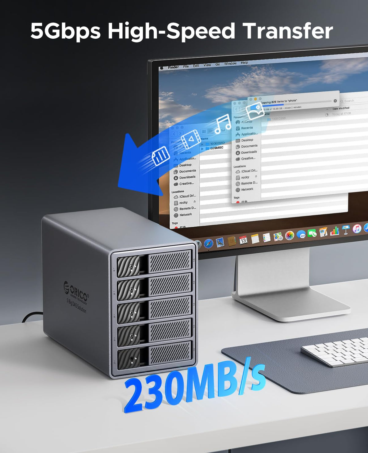 5 Bay HDD Enclosures Q95957