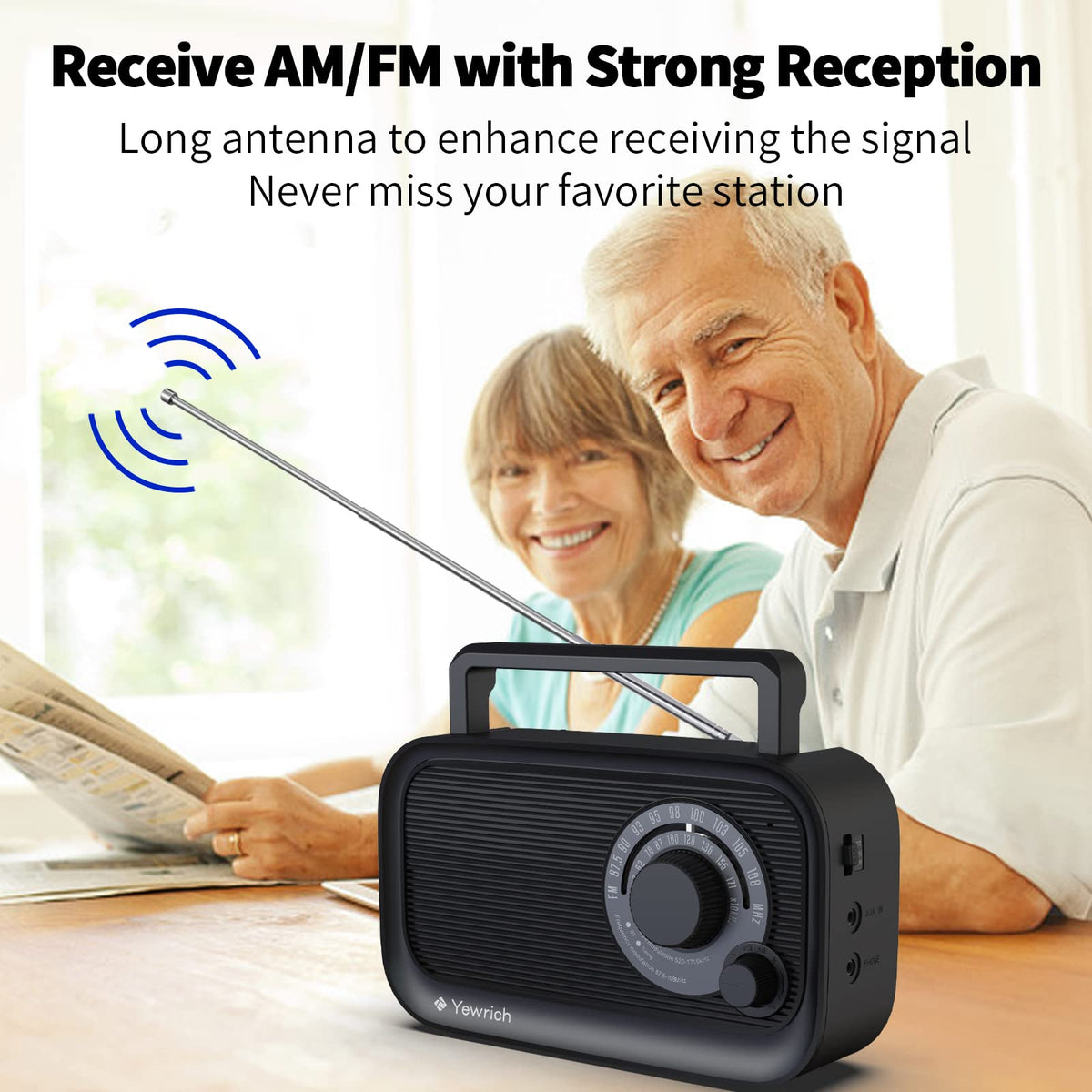 AM FM Radio with Bluetooth V5539