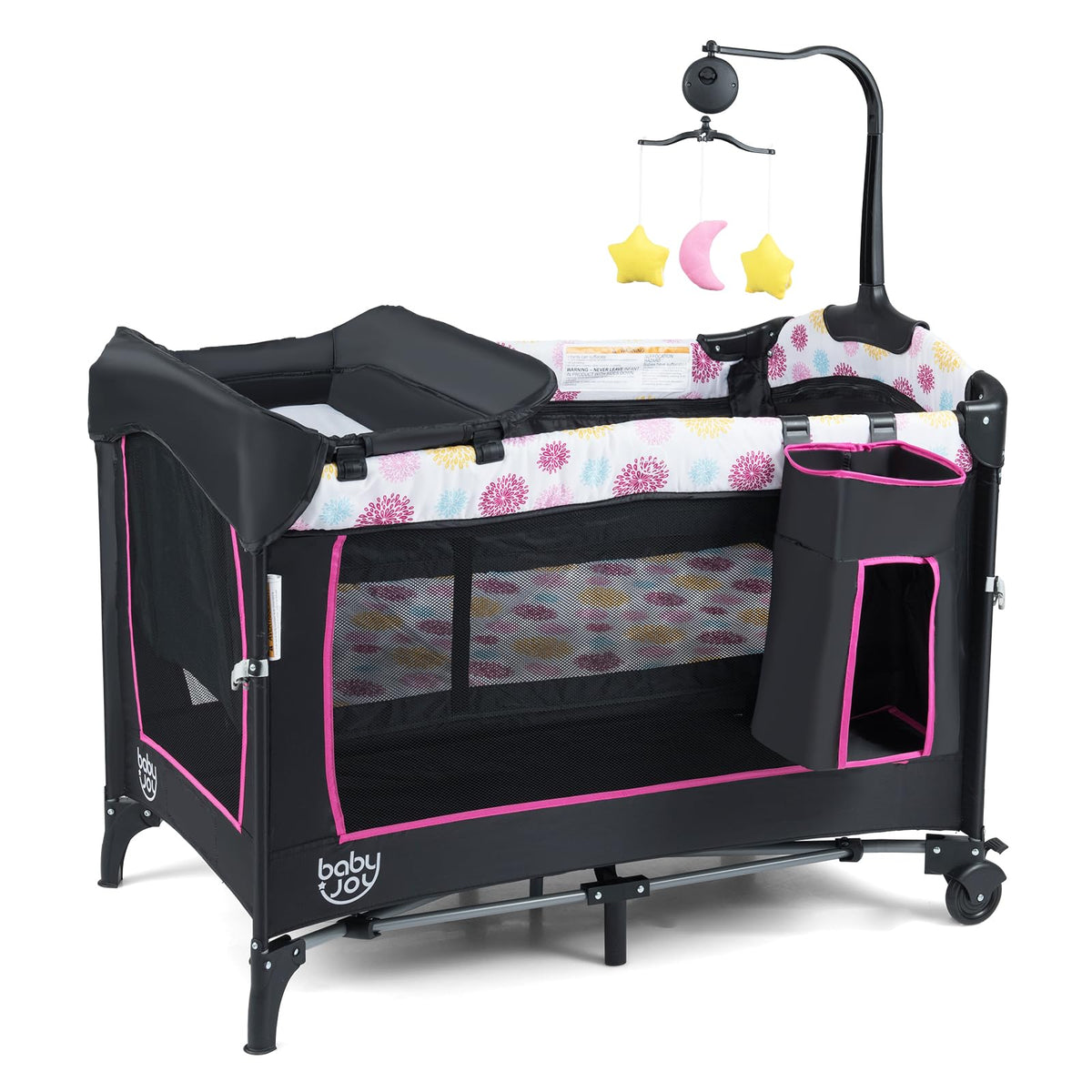 4 in 1 Pink Pack and Play X863235