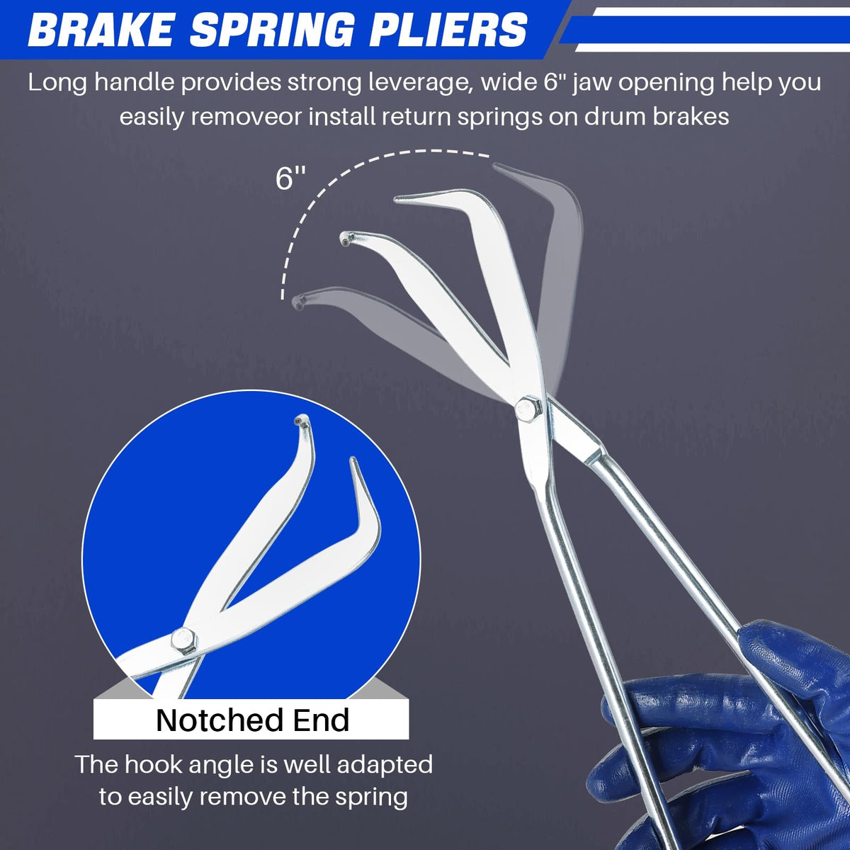 8 Pc Drum Brake Tool Kit P547251