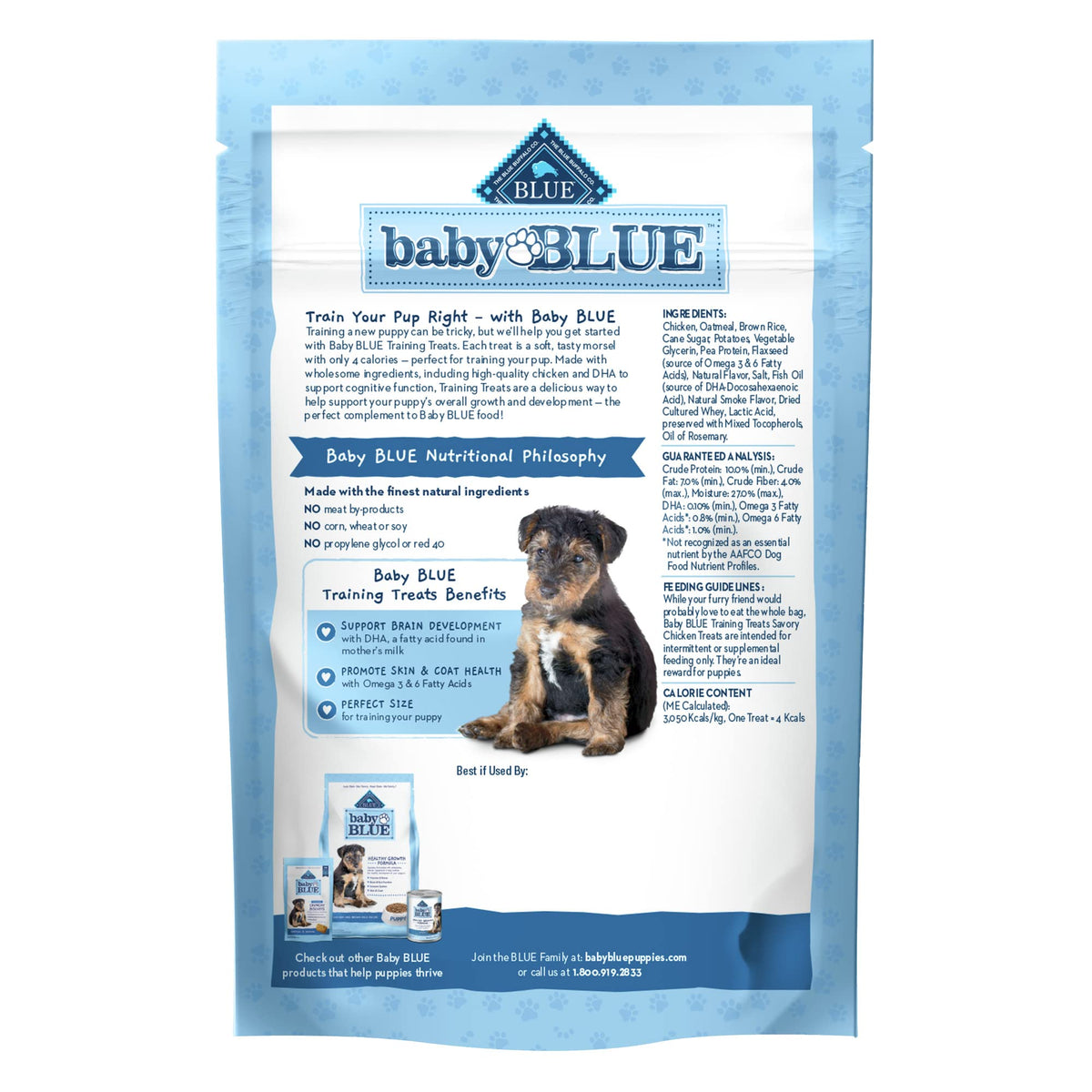 Chicken Puppy Training Treats, 4 oz T215602