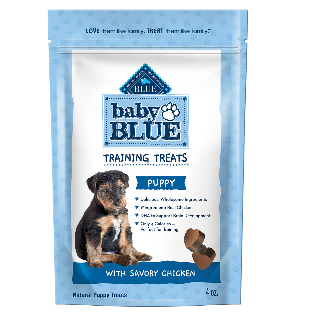 Chicken Puppy Training Treats, 4 oz T215602