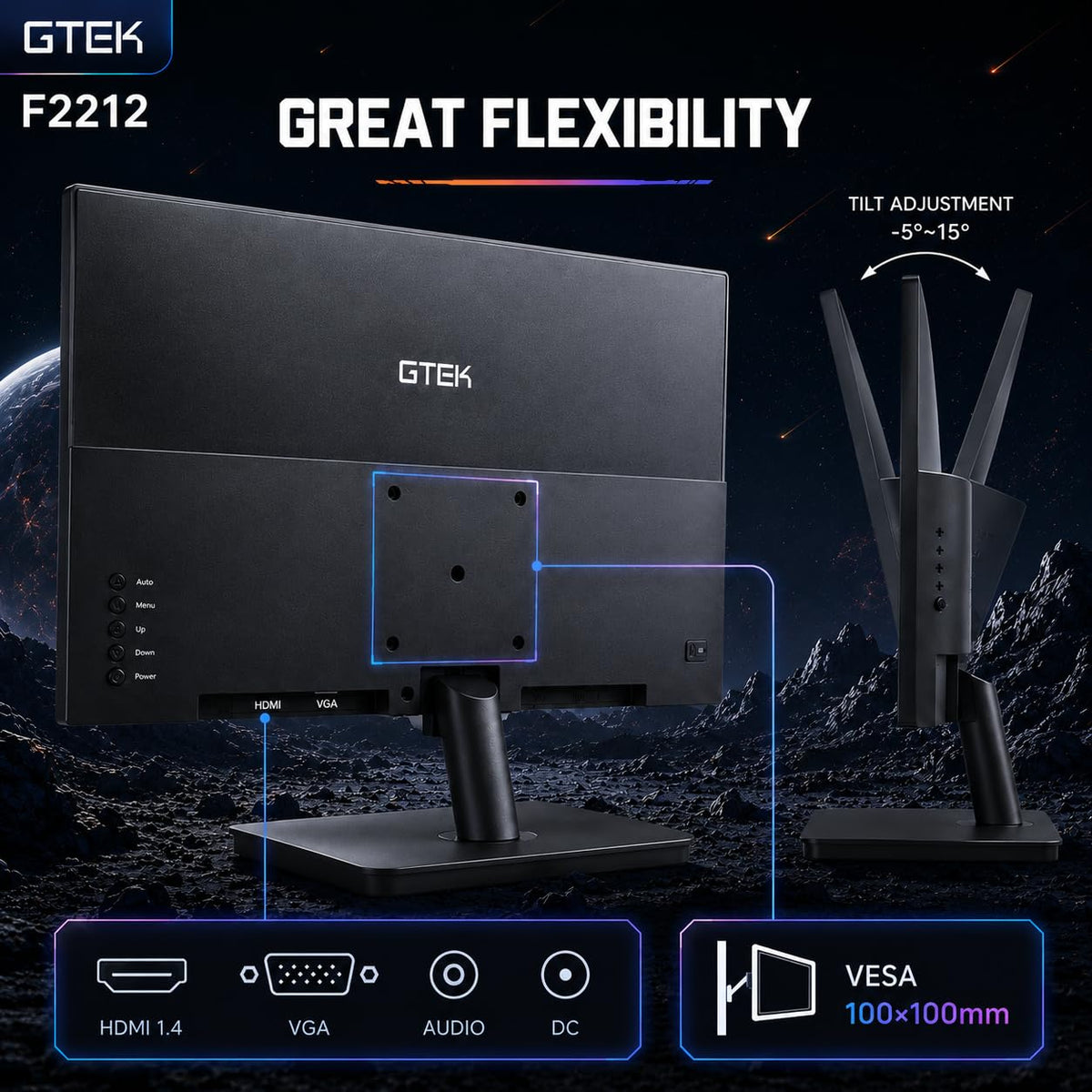 22 Inch 120Hz FHD VA Gaming Monitor B549675