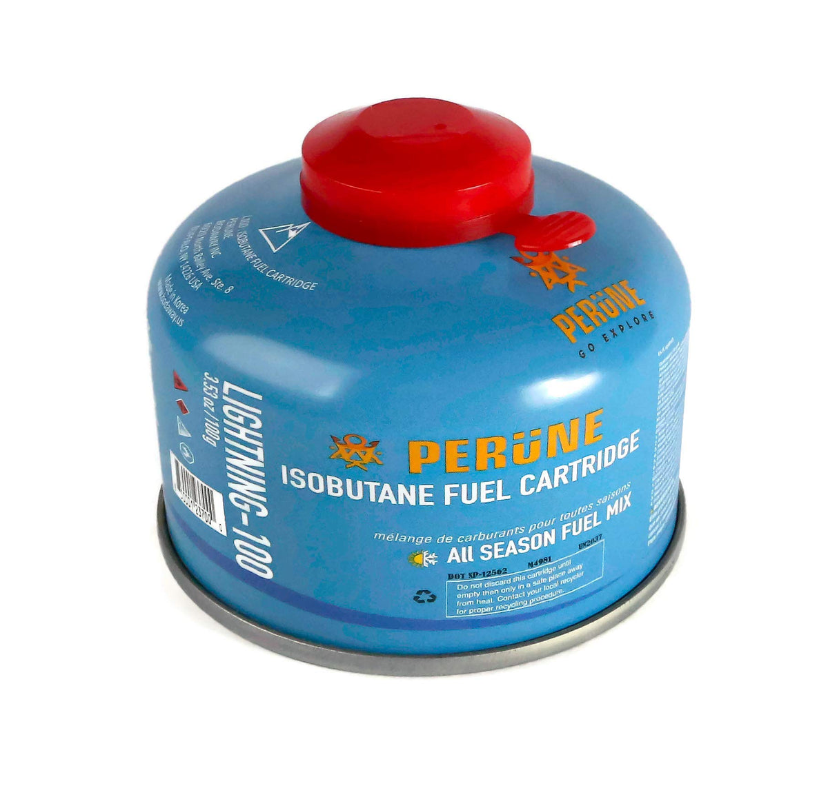 Iso-Butane Camping Fuel Gas Canister 100gram E247