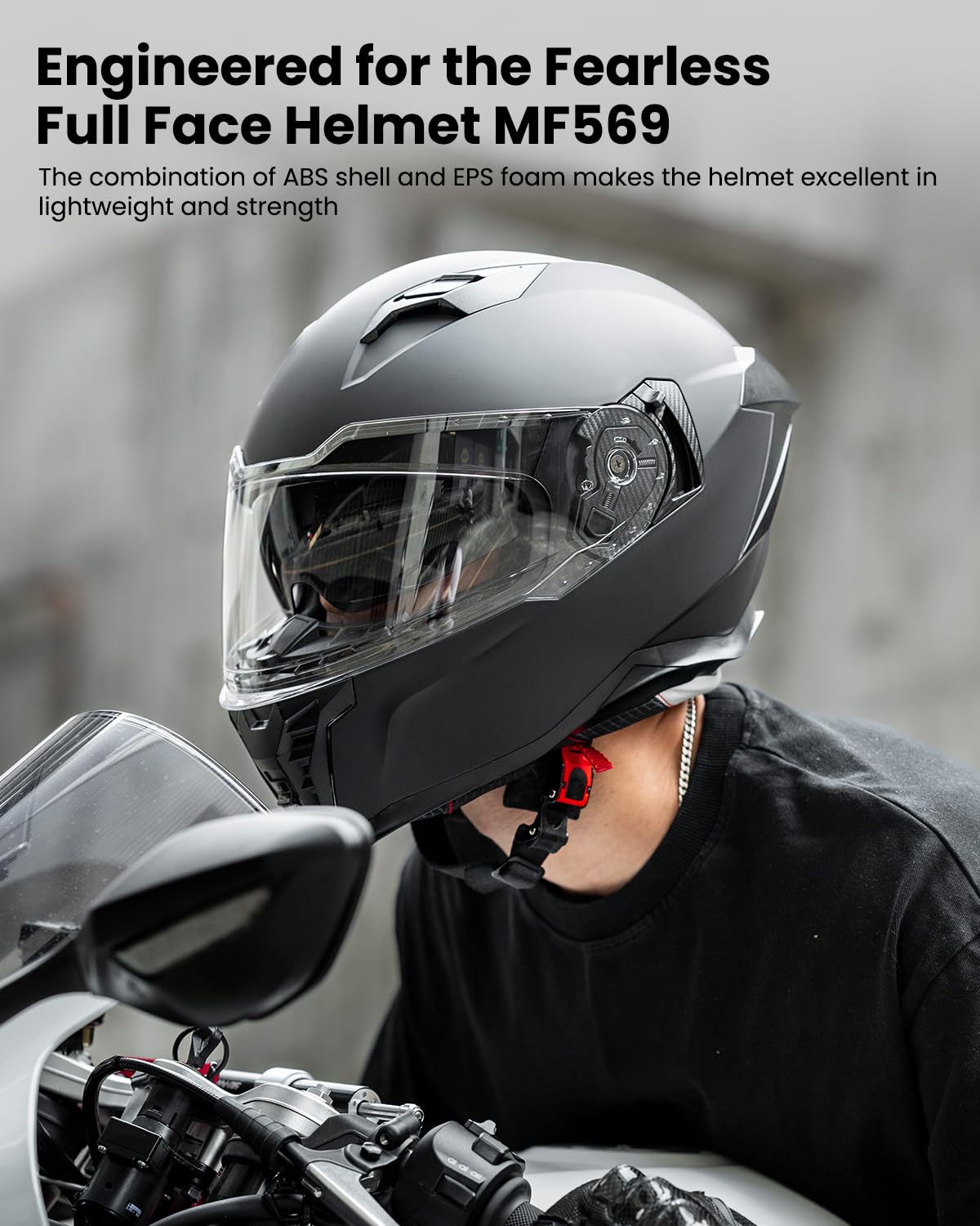 Full Face Motorcycle Helmet DOT Approved J33247